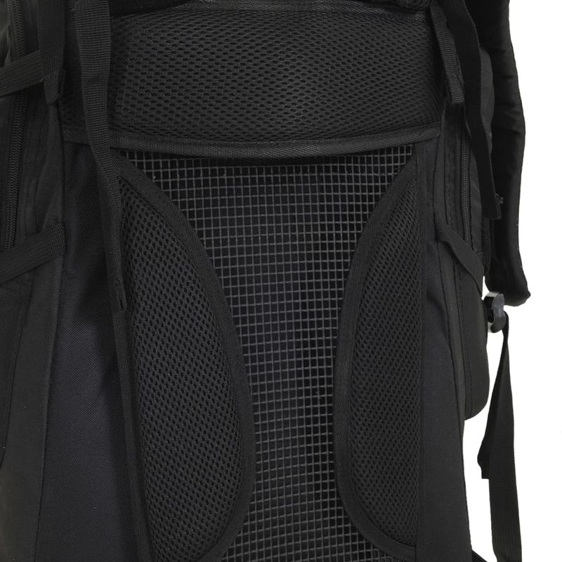 Sport si Outdoor - Articole de voiaj - Rucsacuri - Rucsac de drumetie, negru, 80 L, tesatura oxford - Infinity.ro