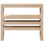 Casa si Gradina - Mobilier - Paturi si accesorii - Accesorii paturi - Tablie de pat cu rafturi, 75 cm, lemn masiv de pin, mărime 81x19x82 cm - Infinity.ro