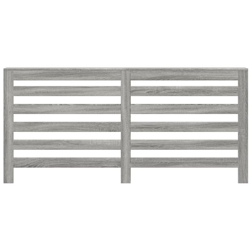 Casa si Gradina/Termice/Calorifere si accesorii/Accesorii calorifere - Masca pentru calorifer, gri sonoma, 175x20x82 cm lemn prelucrat - Infinity.ro