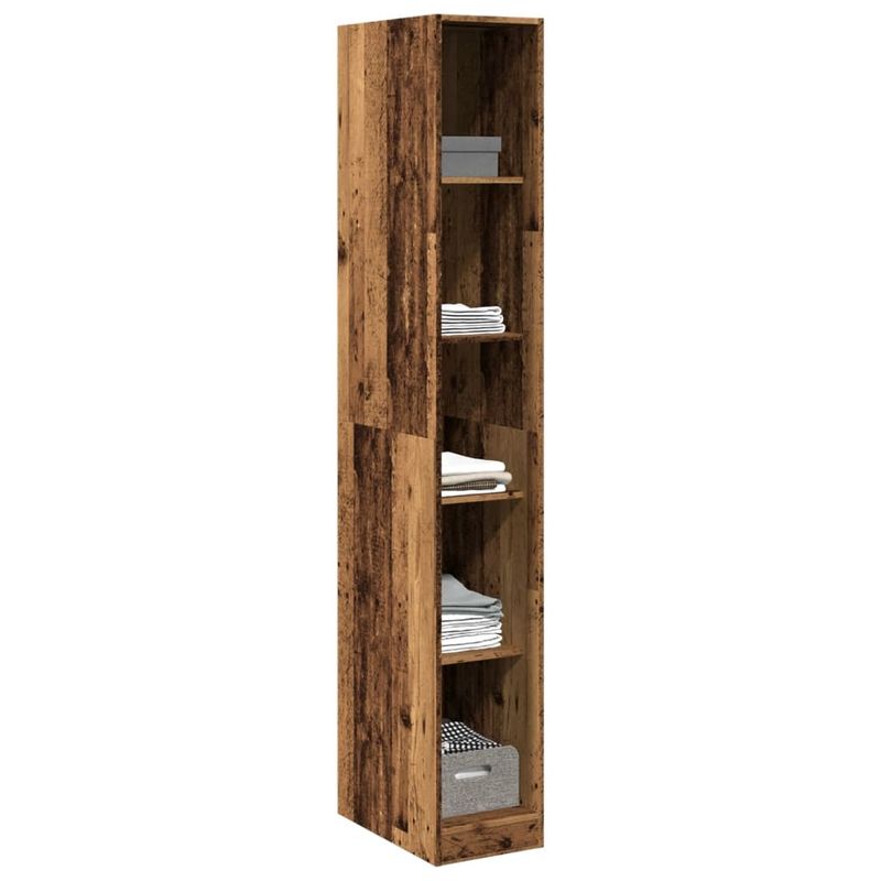 Casa si Gradina - Mobilier - Dulapuri si sifoniere - Sifoniere - Sifonier, lemn vechi, 30x50x200 cm, lemn prelucrat, cantitate 4 rafturi - Infinity.ro