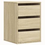 Casa si Gradina - Mobilier - Comode si corpuri - Comode - Dulap colt cu sertare stejar sonoma 40x41x58 cm lemn prelucrat - Infinity.ro