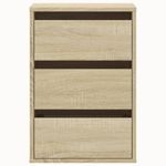 Casa si Gradina - Mobilier - Comode si corpuri - Comode - Dulap colt cu sertare stejar sonoma 40x41x58 cm lemn prelucrat - Infinity.ro
