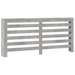 Casa si Gradina/Termice/Calorifere si accesorii/Accesorii calorifere - Masca pentru calorifer, gri beton, 175x20x82 cm, lemn prelucrat - Infinity.ro
