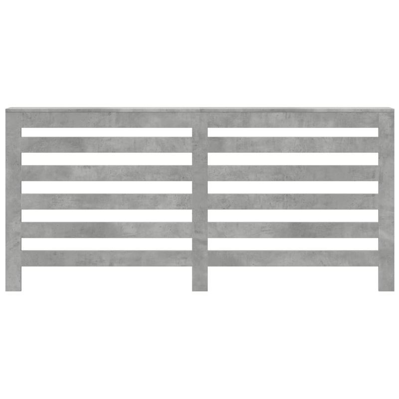 Casa si Gradina/Termice/Calorifere si accesorii/Accesorii calorifere - Masca pentru calorifer, gri beton, 175x20x82 cm, lemn prelucrat - Infinity.ro