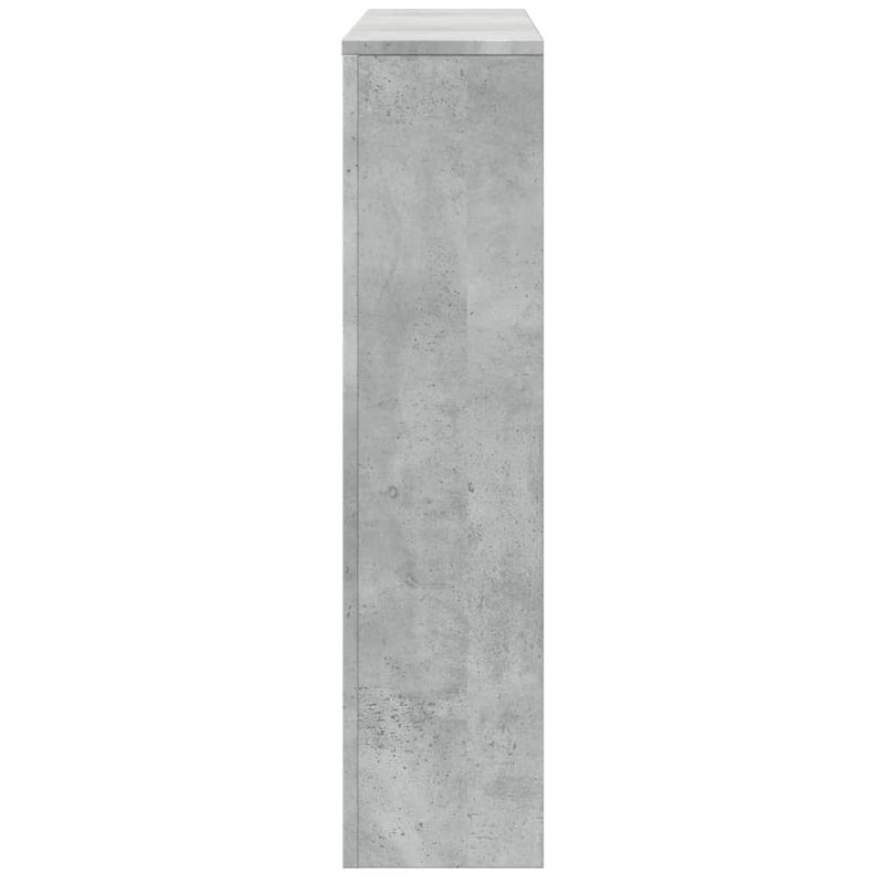 Casa si Gradina/Termice/Calorifere si accesorii/Accesorii calorifere - Masca pentru calorifer, gri beton, 175x20x82 cm, lemn prelucrat - Infinity.ro