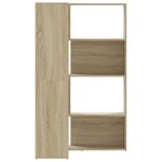 Casa si Gradina - Mobilier - Biblioteci si rafturi - Biblioteci - Biblioteca de colt cu 4 niveluri stejar sonoma 85x85x140cm lemn - Infinity.ro