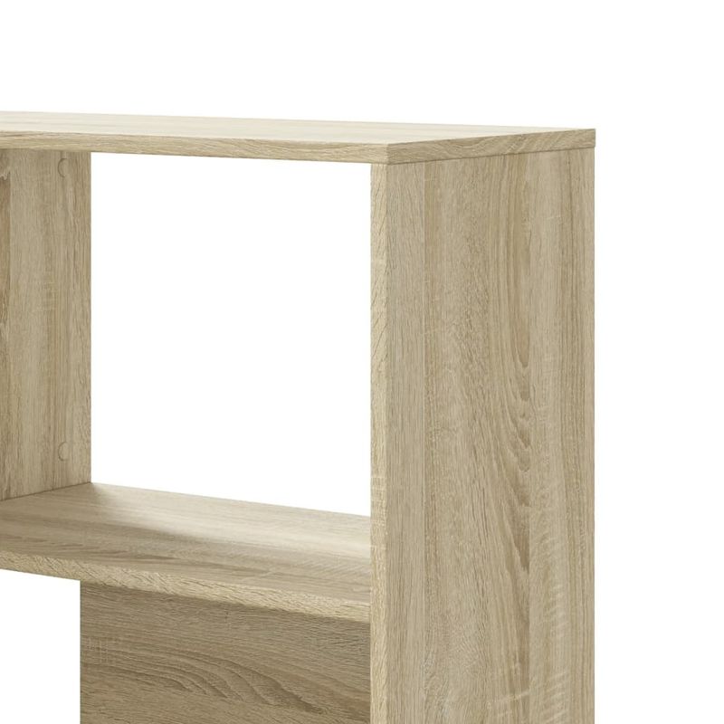 Casa si Gradina - Mobilier - Biblioteci si rafturi - Biblioteci - Biblioteca de colt cu 4 niveluri stejar sonoma 85x85x140cm lemn - Infinity.ro