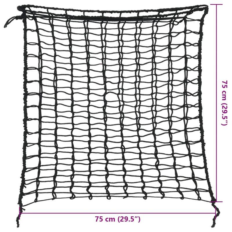 Petshop - Accesorii petshop - Alte accesorii petshop - Plase pentru fan, 2 buc, negru, patrate, 75x75 cm PP - Infinity.ro