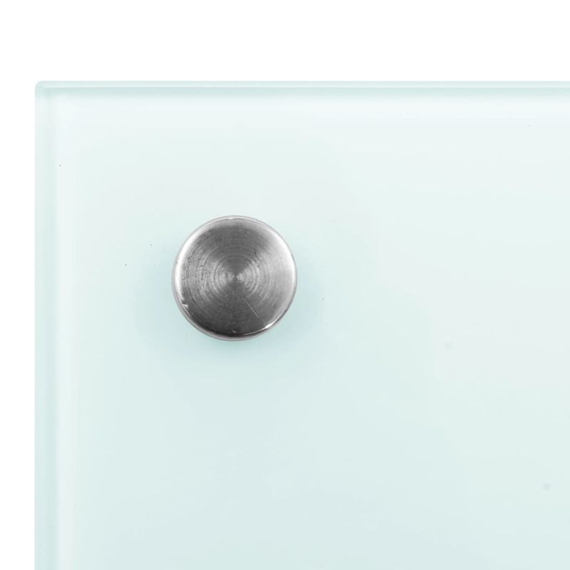 Casa si Gradina - Sanitare - Chiuveta bucatarie si accesorii - Accesorii chiuvete - Panou antistropi bucatarie 2 buc. alb 80x50cm sticla securizata - Infinity.ro