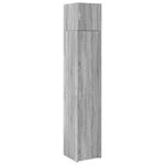 Casa si Gradina - Mobilier - Comode si corpuri - Comode - Dulap depozitare slim sonoma gri 40x42,5x225 cm lemn prelucrat - Infinity.ro