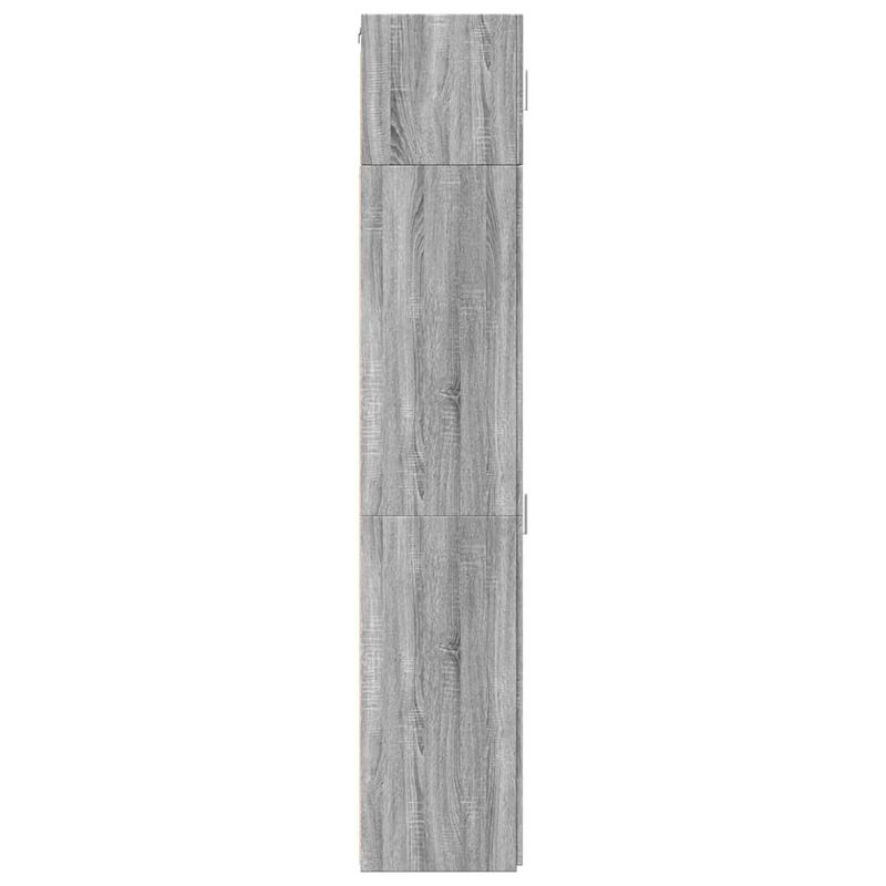 Casa si Gradina - Mobilier - Comode si corpuri - Comode - Dulap depozitare slim sonoma gri 40x42,5x225 cm lemn prelucrat - Infinity.ro