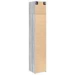 Casa si Gradina - Mobilier - Comode si corpuri - Comode - Dulap depozitare slim sonoma gri 40x42,5x225 cm lemn prelucrat - Infinity.ro