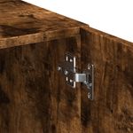 Casa si Gradina - Mobilier - Comode si corpuri - Comode - Dulap depozitare stejar fumuriu 80x42,5x225 cm lemn prelucrat - Infinity.ro