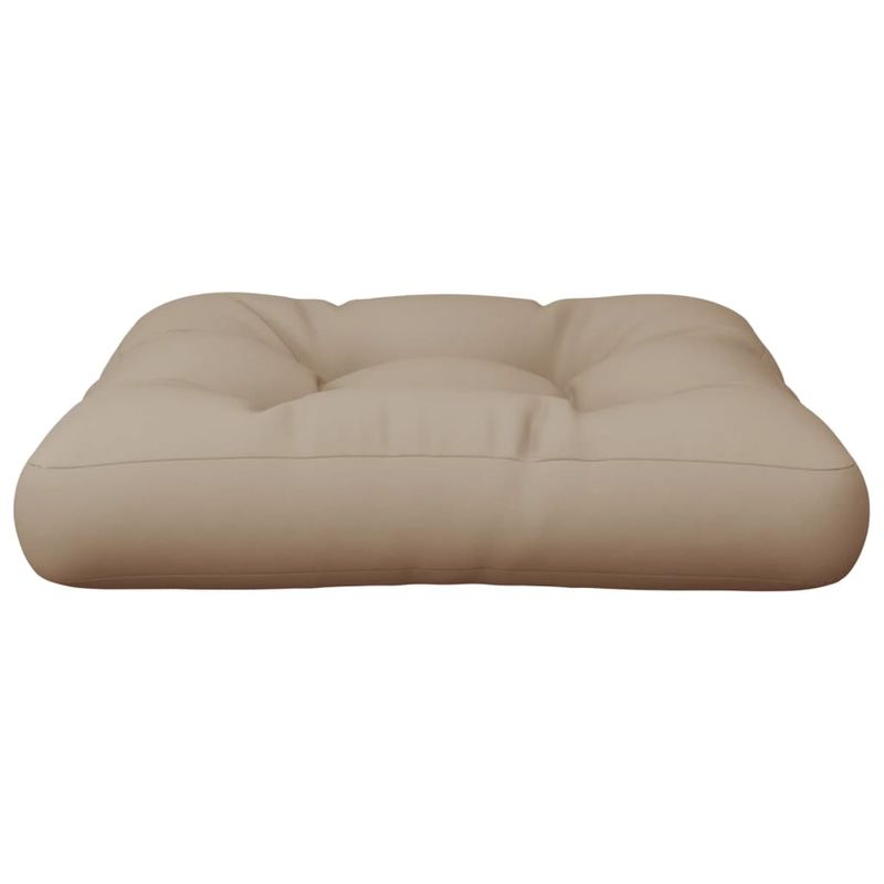 Casa si Gradina - Gradina si terasa - Mobilier exterior - Perne decorative exterior - Perna pentru paleti, gri taupe, 60x60x12 cm, textil - Infinity.ro