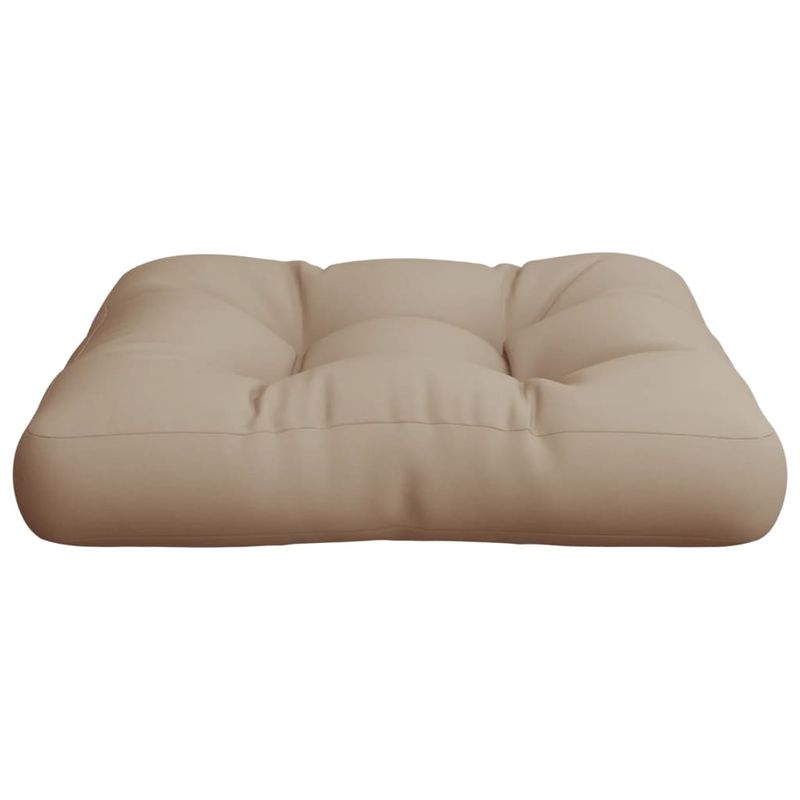 Casa si Gradina - Gradina si terasa - Mobilier exterior - Perne decorative exterior - Perna pentru paleti, gri taupe, 60x60x12 cm, textil - Infinity.ro