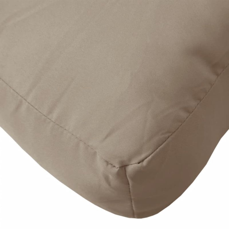 Casa si Gradina - Gradina si terasa - Mobilier exterior - Perne decorative exterior - Perna pentru paleti, gri taupe, 60x60x12 cm, textil - Infinity.ro
