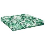 Casa si Gradina - Gradina si terasa - Mobilier exterior - Perne decorative exterior - Perna canapea din paleti, model frunze, 70x70x12 cm - Infinity.ro