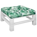 Casa si Gradina - Gradina si terasa - Mobilier exterior - Perne decorative exterior - Perna canapea din paleti, model frunze, 70x70x12 cm - Infinity.ro