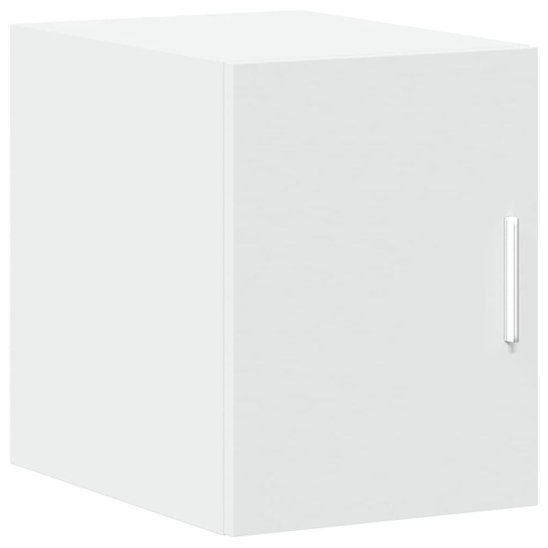 Casa si Gradina - Mobilier - Comode si corpuri - Comode - Dulap depozitare slim alb 30x42,5x225 cm lemn prelucrat - Infinity.ro