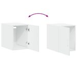 Casa si Gradina - Mobilier - Comode si corpuri - Comode - Dulap depozitare slim alb 30x42,5x225 cm lemn prelucrat - Infinity.ro