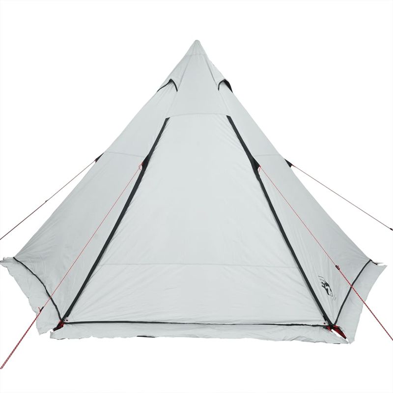 Sport si Outdoor - Camping - Corturi camping - Cort de familie Tipi 6 persoane, alb opac textil impermeabil - Infinity.ro