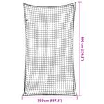 Auto si Moto - Remorci si platforme auto - Plasa de remorca cu funie elastica, negru, 6x3,5 m, PP - Infinity.ro