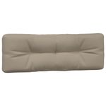 Casa si Gradina - Gradina si terasa - Mobilier exterior - Perne decorative exterior - Perne de paleti, 1 buc., gri taupe, material textil - Infinity.ro