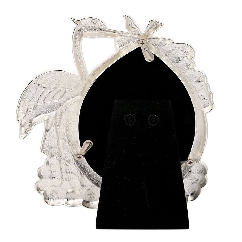 Market - Cadouri - Rame si albume foto - Rama foto argintata Hello Baby model barza - Infinity.ro