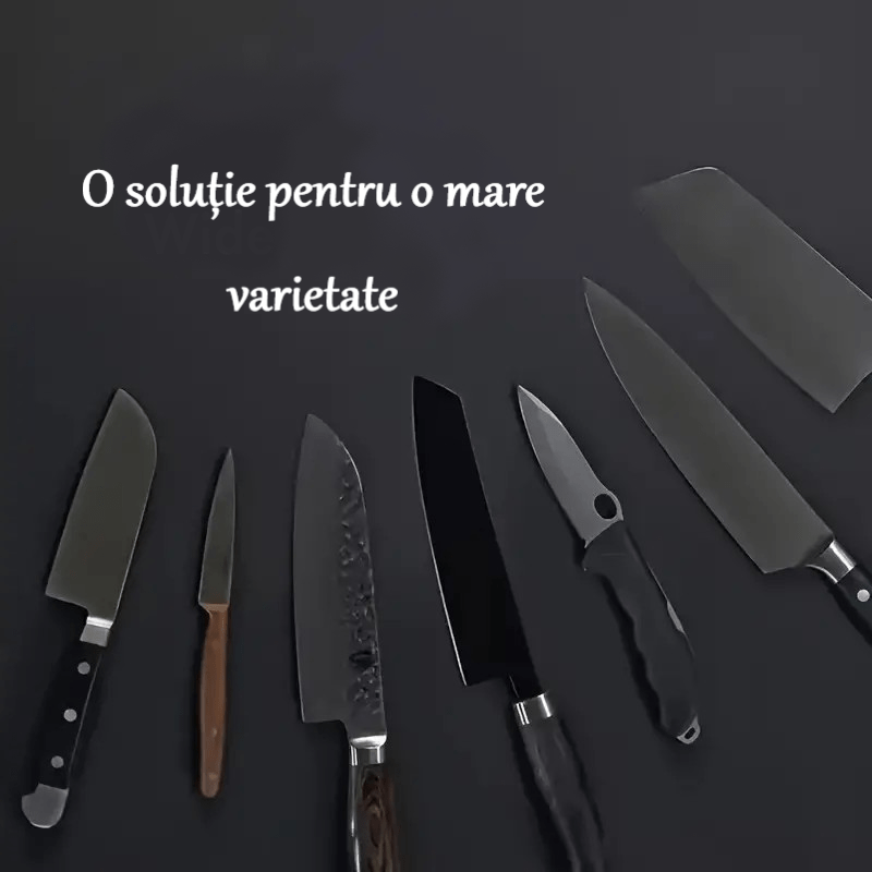 Casa si Gradina - Bucatarie si vesela - Ustensile bucatarie - Ascutitoare cutite - Ascutitor de Cutite Profesional, Magnetic, Piatra Diamantata, 2 stagii, 2 inclinatii, A-11427 ABYZ™ - Infinity.ro