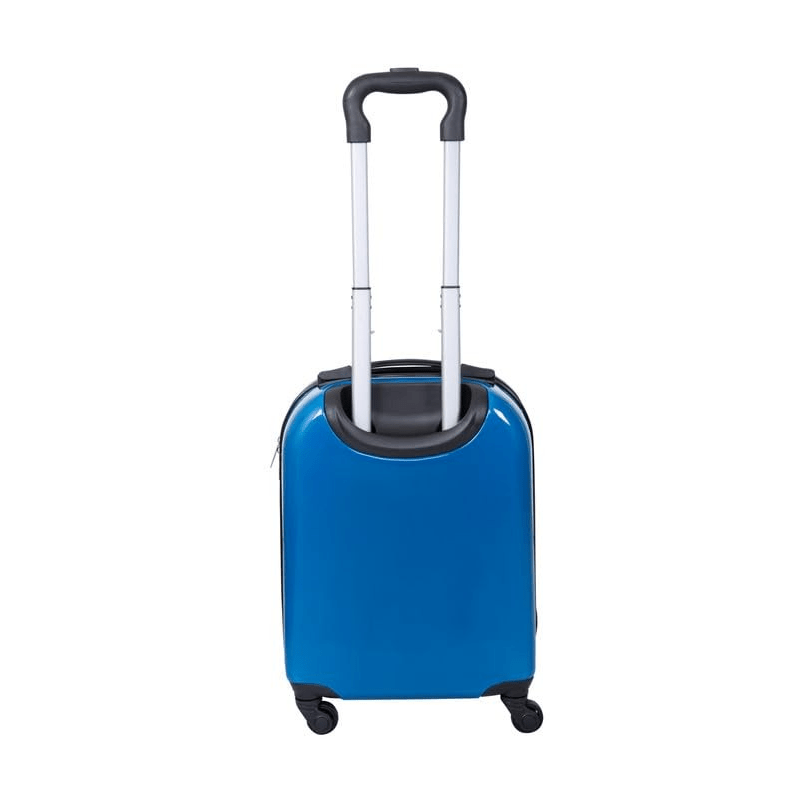 Sport si Outdoor - Articole de voiaj - Trolere - Troler Copii dimensiuni 44x22x31cm, cu Ursulet, culoare Albastru ABYZ™ - Infinity.ro