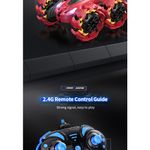 Jucarii, Copii si Bebe - Jucarii si jocuri - Vehicule si jucarii cu telecomanda - Masinute - Masina Off-Road 4x4 bidirectionala cu Telecomanda, senzor de mana, Lumini Led si Sunete, Rotire 360 Grade, Rosu - Infinity.ro