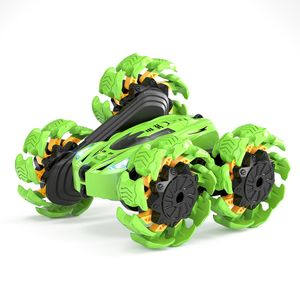 Masina Off-Road 4x4 bidirectionala cu Telecomanda, senzor de mana, Lumini Led si Sunete, Rotire 360 Grade