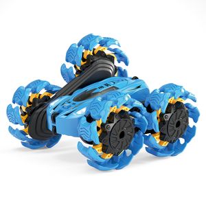 Masina Off-Road 4x4 bidirectionala cu Telecomanda, senzor de mana, Lumini Led si Sunete, Rotire 360 Grade