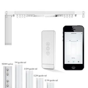 Sina electrica smart, deschidere in ambele directii, WiFi, Telecomanda, aplicatie, Compatibil Alexa/Google Home