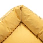 Petshop - Accesorii petshop - Culcusuri si custi - Culcusuri si saltele - Pat pentru caini si pisici, culcus impermeabil pentru animale de companie PetMassive, husa detasabila, moale, S, Galben - Infinity.ro