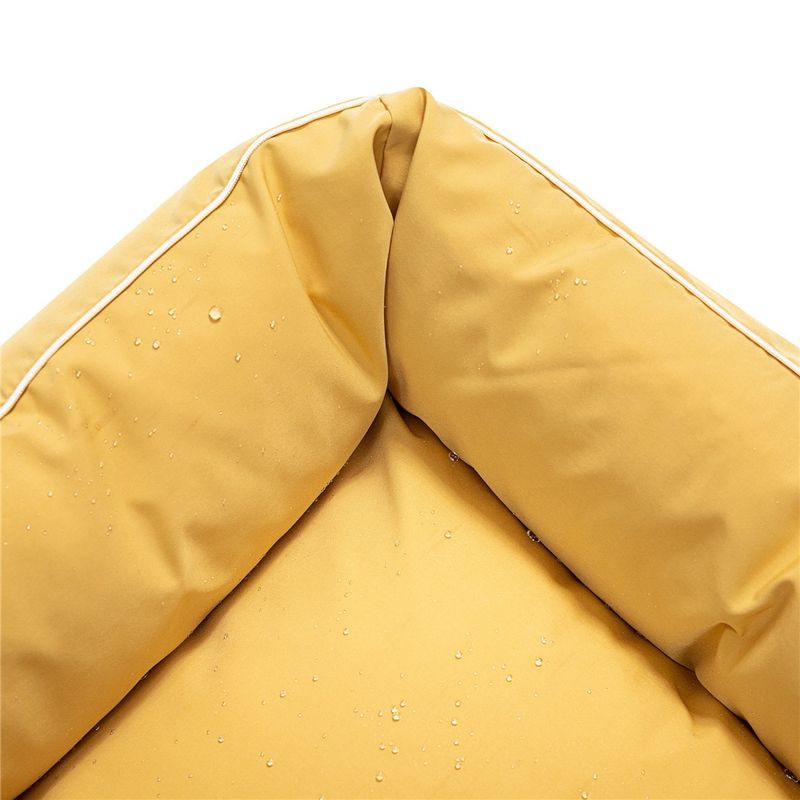 Petshop - Accesorii petshop - Culcusuri si custi - Culcusuri si saltele - Pat pentru caini si pisici, culcus impermeabil pentru animale de companie PetMassive, husa detasabila, moale, S, Galben - Infinity.ro