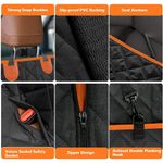 Auto si Moto - Intretinere auto - Huse auto - Husa auto de protectie bancheta pentru transport animale, cu geam de vizitare, cu lesa pentru centura, Impermeabila - Infinity.ro