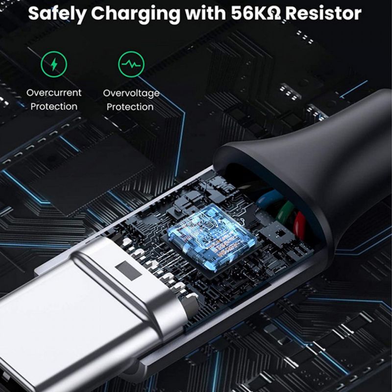 Laptop, Telefoane si Tablete - Telefoane mobile si accesorii - Accesorii Telefoane - Cabluri si adaptoare telefoane - Cablu de Date USB la Type-C 3A, 1.5m - UVerde (60132) - Alb - Infinity.ro