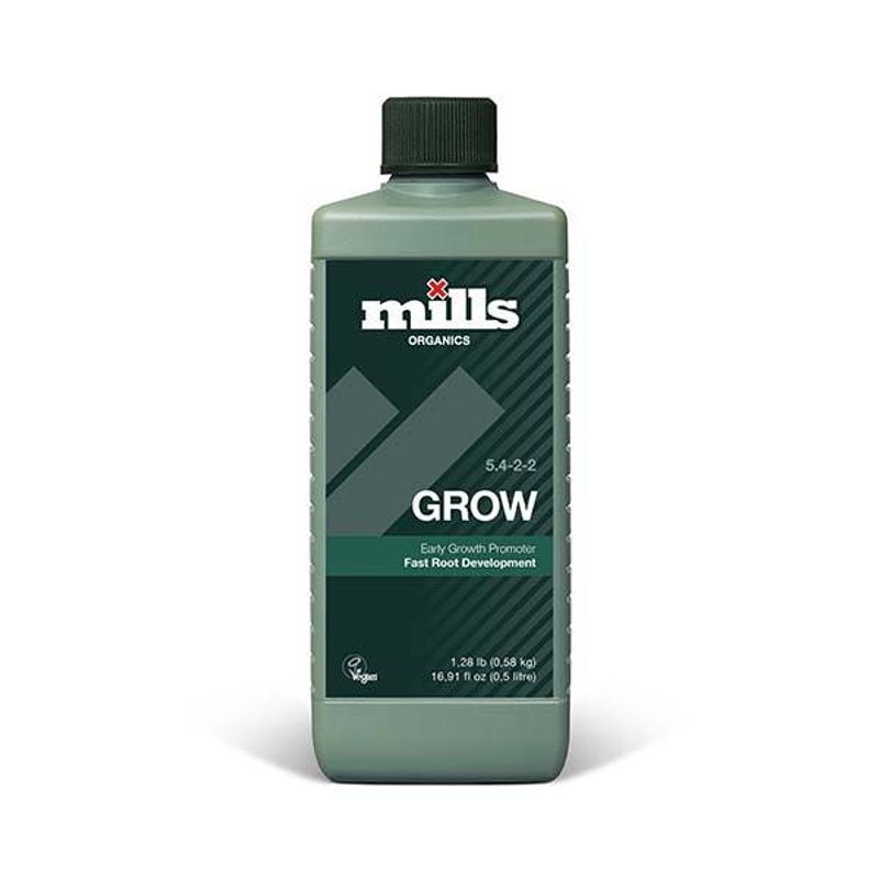 Casa si Gradina - Gradinarit si plante - Intretinere gradina - Pamant flori, ingrasaminte si pesticide - Ingrasamant, Mills Nutrients, Orga Grow 500ml - Infinity.ro