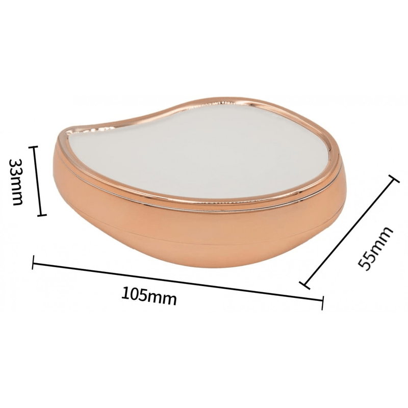 Ingrijire personala si Cosmetice - Aparate & accesorii ingrijire personala - Epilatoare si accesorii - Epilatoare - Dispozitiv de Epilare prin Frecare cu cristale, Krystal Shaveup, Gold ABYZ™ - Infinity.ro