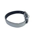 Petshop - Accesorii petshop - Zgarzi, lese si hamuri - Zgarzi - Zgarda alba din piele naturala, 60 x 2.5 cm, pentru caini - Infinity.ro