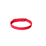 Petshop - Accesorii petshop - Zgarzi, lese si hamuri - Zgarzi - Zgarda rosie din material textil, 60 x 2,5 cm, pentru caini - Infinity.ro