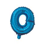 Casa si Gradina - Decoratiuni - Decoratiuni petrecere - Baloane - Balon din folie metalizata Albastru, Litera O, 80 cm - Infinity.ro