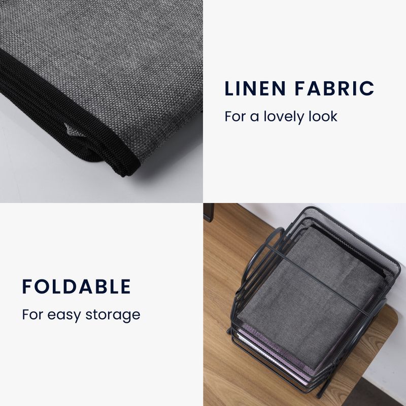 TV, Audio-Video si Foto - Accesorii TV si audio - Accesorii TV - Husa pentru televizor de 55" Kwmobile, Negru, Textil, 60189.01 - Infinity.ro