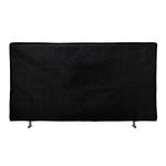 TV, Audio-Video si Foto - Accesorii TV si audio - Accesorii TV - Husa pentru televizor de 55" Kwmobile, Negru, Textil, 60189.01 - Infinity.ro