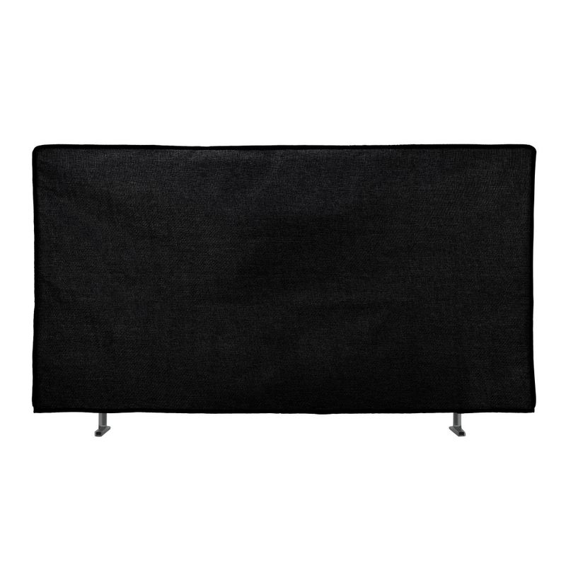 TV, Audio-Video si Foto - Accesorii TV si audio - Accesorii TV - Husa pentru televizor de 55" Kwmobile, Negru, Textil, 60189.01 - Infinity.ro