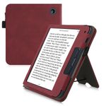 Laptop, Telefoane si Tablete - Ebook reader si accesorii - Accesorii eBook Reader - Husa pentru Kobo Libra 2, Piele ecologica, Rosu, kwmobile, 56580.19 - Infinity.ro