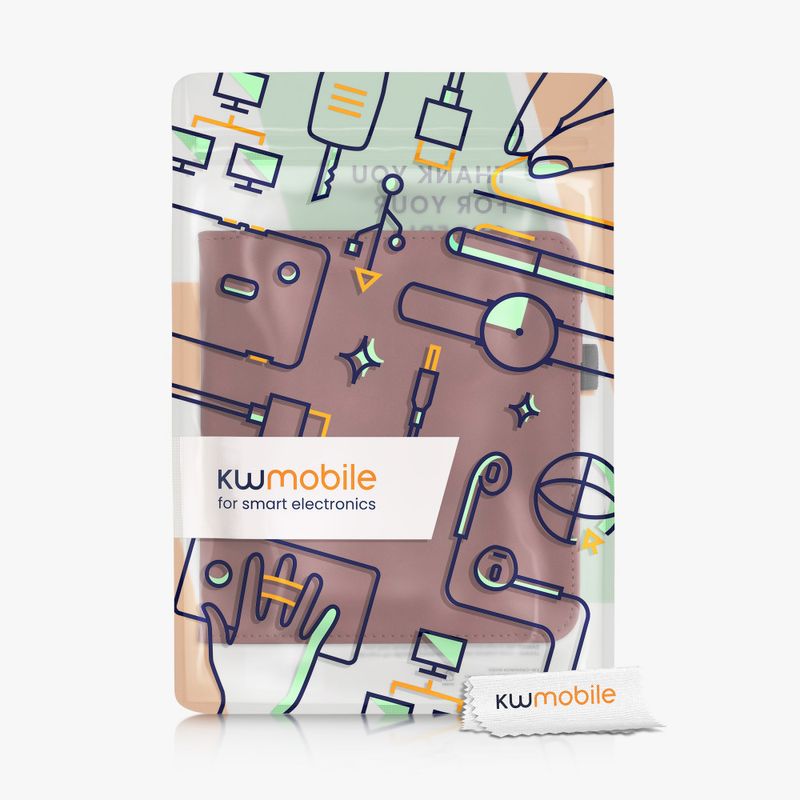 Laptop, Telefoane si Tablete - Ebook reader si accesorii - Accesorii eBook Reader - Husa pentru Kobo Libra 2, Piele ecologica, Rosu, kwmobile, 56580.19 - Infinity.ro