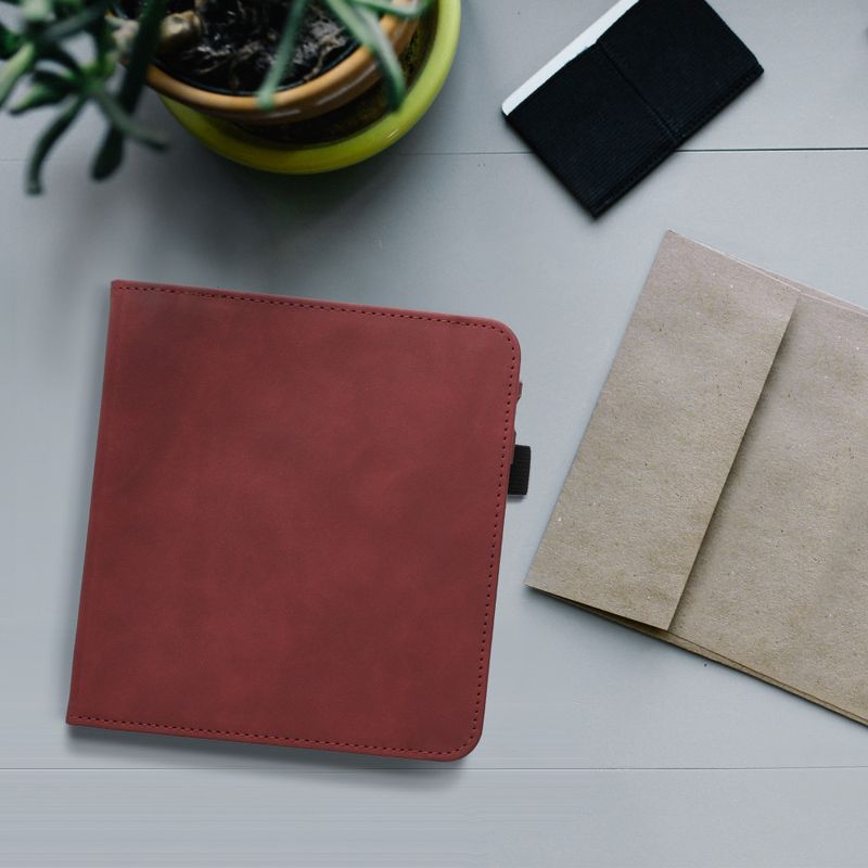 Laptop, Telefoane si Tablete - Ebook reader si accesorii - Accesorii eBook Reader - Husa pentru Kobo Libra 2, Piele ecologica, Rosu, kwmobile, 56580.19 - Infinity.ro