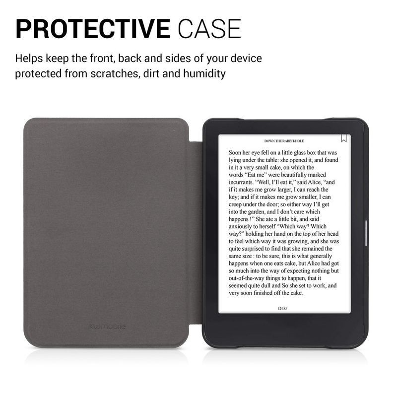 Laptop, Telefoane si Tablete - Ebook reader si accesorii - Accesorii eBook Reader - Husa pentru Tolino Shine 3, Piele ecologica, Multicolor, 46639.46 - Infinity.ro